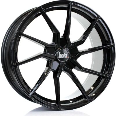 BOLA B25 19" 9,5J ET25-45 5x98-5x120 Gloss Black