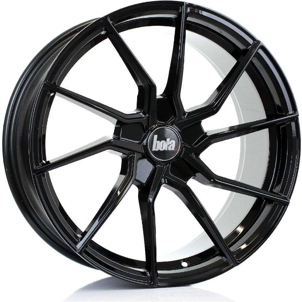 BOLA B25 19" 9,5J ET25-45 5x98-5x120 Gloss Black