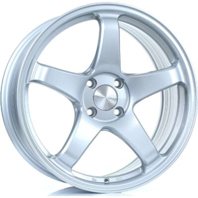 BOLA B2R 18" 9,5J ET30-45 5x108-5x120 Crystal Silver