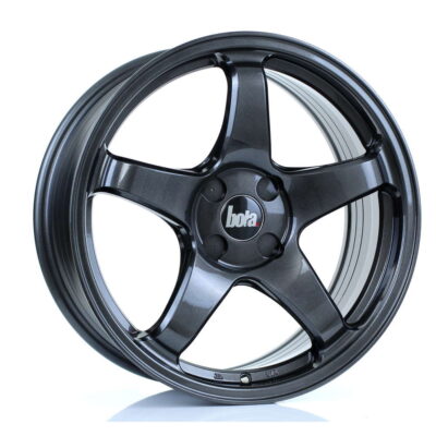 BOLA B2R 18" 8,5J ET30-45 + 9,5J ET30-ET45 5x98-5x120 Gloss Gunmetal
