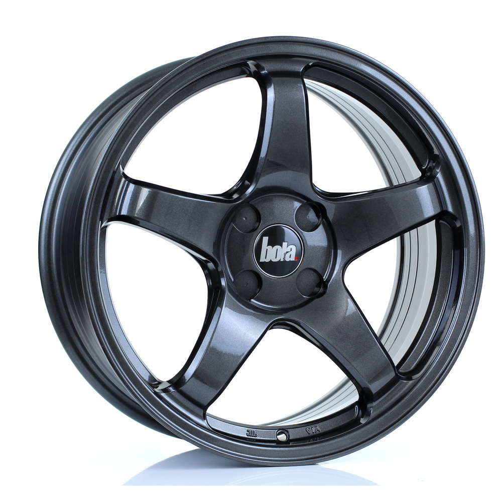 BOLA B2R 17" 7,5J ET40 4x98-5x120 Gloss Gunmetal