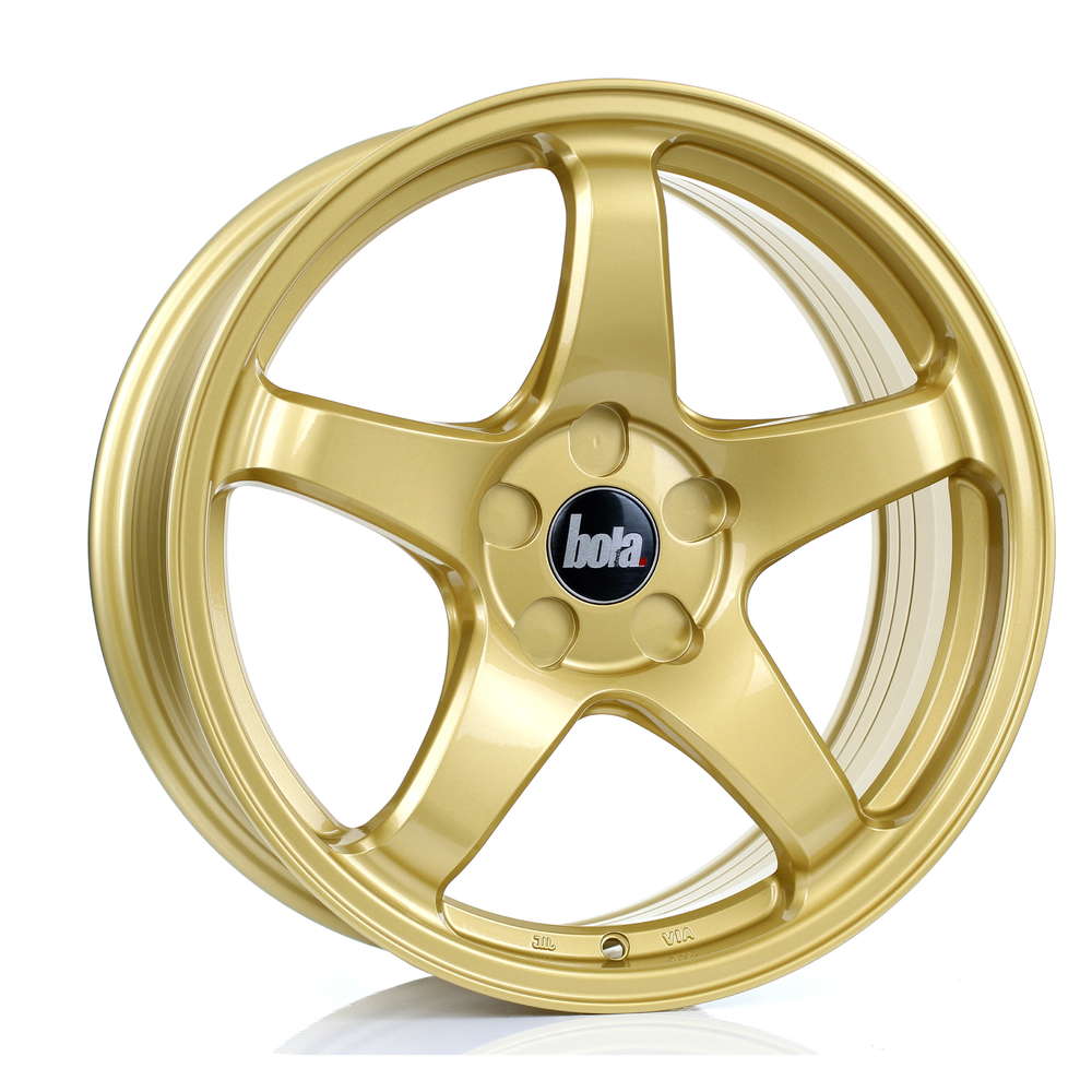 BOLA B2R 17" 7,5J ET40 4x98-5x120 Gold