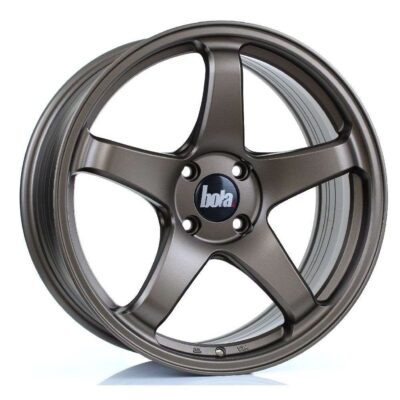 BOLA B2R 18" 9,5J ET30-45 5x108-5x120 Matt Bronze