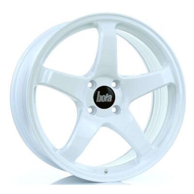 BOLA B2R 18" 9,5J ET30-45 5x108-5x130 White