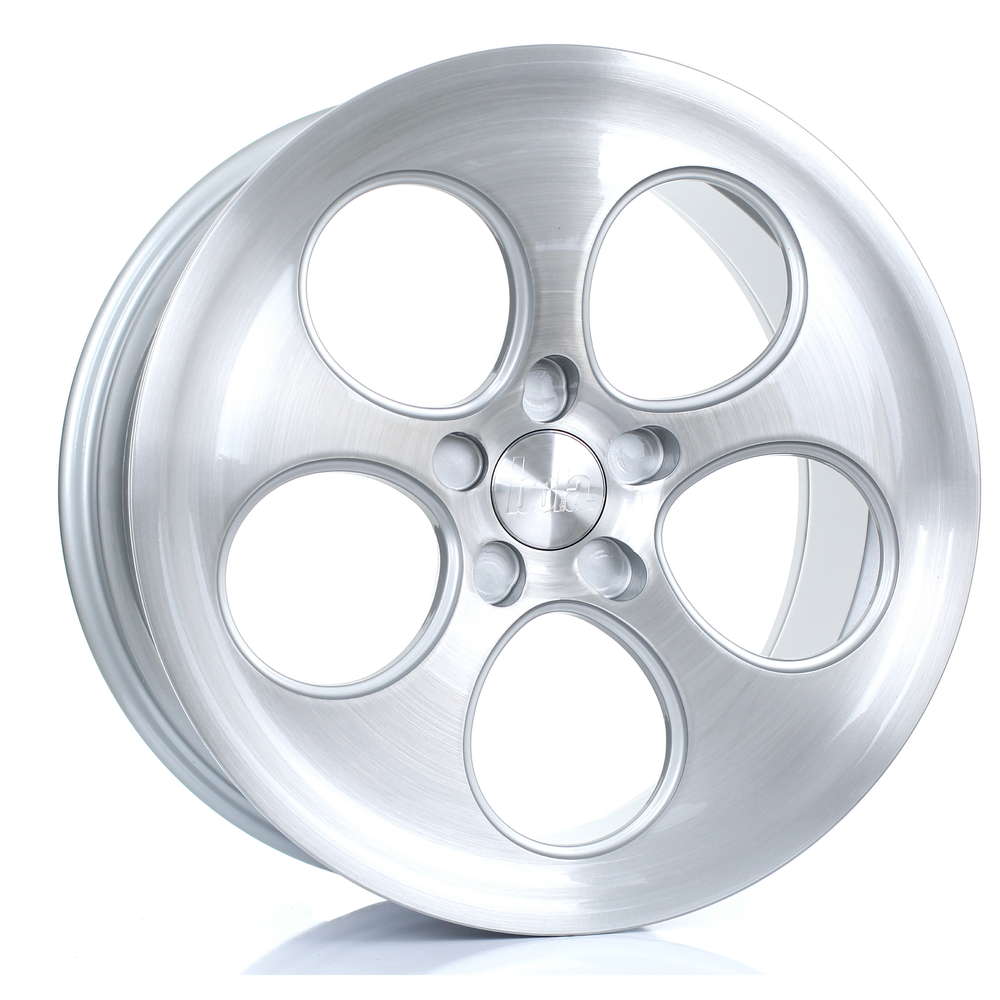 BOLA B5 18" 8,5J ET40-45 5x98-5x130 Silver Brushed Polished Face
