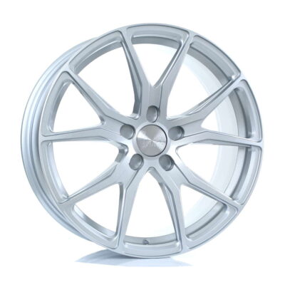 BOLA B6 18" 8J ET30-45 5x98-5x130 Crystal Silver