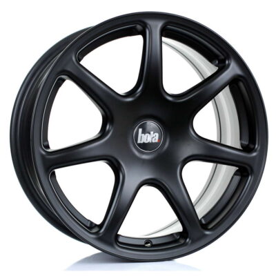BOLA B7 17" 7,5J ET40-45 4x98-5x120 Matt Black