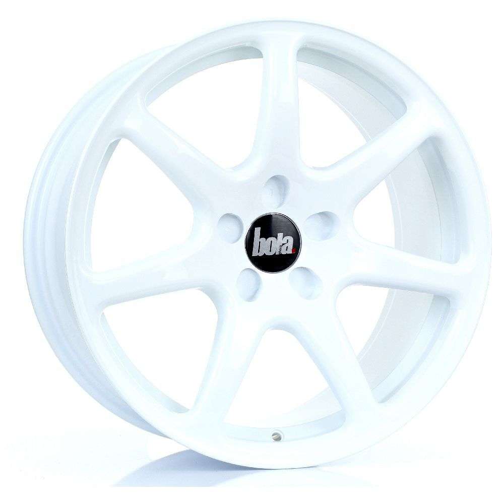 BOLA B7 18" 8,5J ET25-45 + 9,5J ET25-ET45 5x98-5x130 White