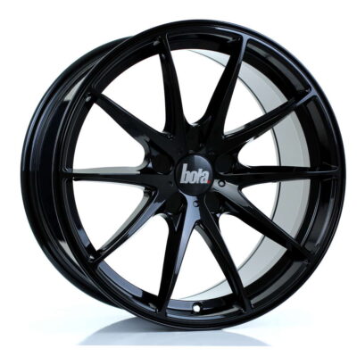 BOLA B9 18" 9J ET30-45 5x98-5x120 Gloss Black