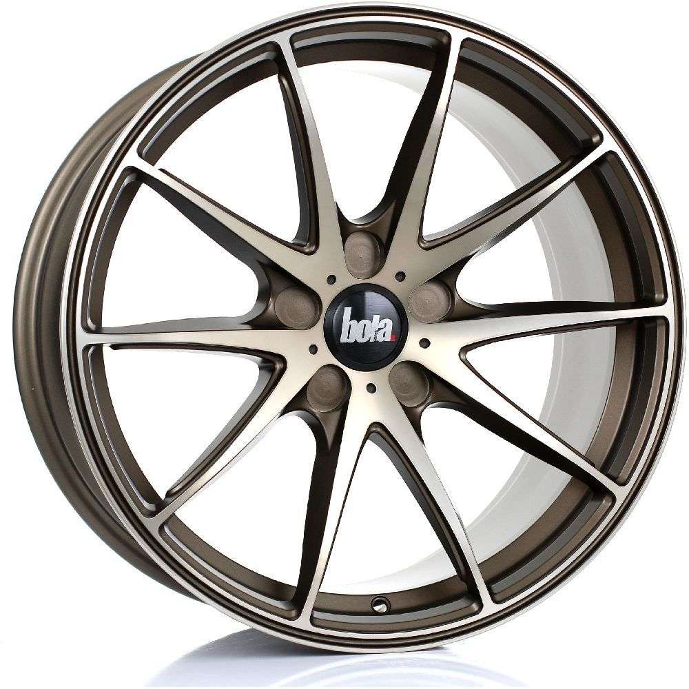 BOLA B9 18" 8J ET30-45 + 9J ET30-ET45 5x98-5x120 Hyper Bronze