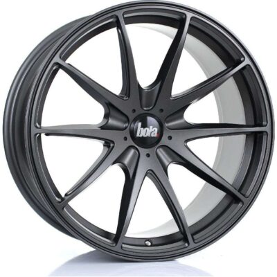 BOLA B9 18" 9J ET30-45 5x98-5x120 Matt Gunmetal