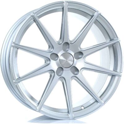 BOLA CSR 19" 8,25J ET25-45 + 9,5J ET25-ET45 5x100-5x130 Crystal Silver