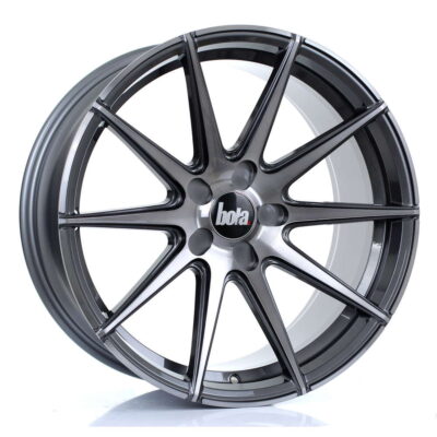 BOLA CSR 19" 9,5J ET25-45 5x100-5x130 Titanium