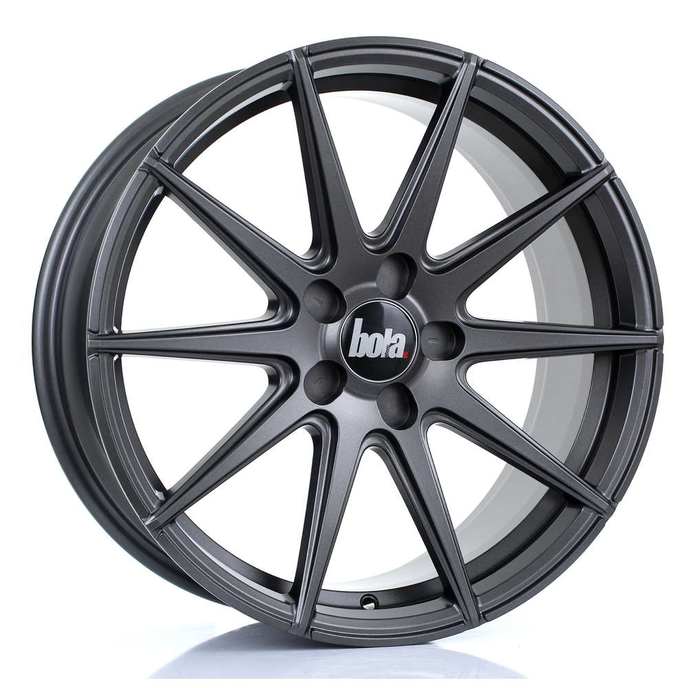 BOLA CSR 18" 9J ET25-45 5x98-5x130 Matt Gunmetal