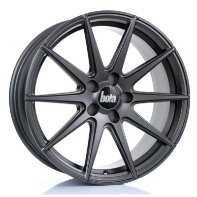 BOLA CSR 18" 8J ET25-45 + 9J ET25-45 5x98-5x130 Matt Gunmetal