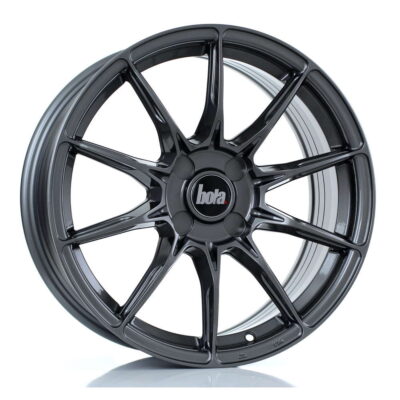 BOLA FLB 17" 8J ET35-45 5x98-5x120 Gloss Gunmetal