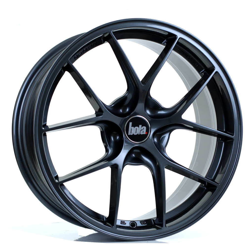 BOLA FLE 19" 8,5J ET42-50 + 9,5J ET42-49 5x100-5x120 Gloss Gunmetal