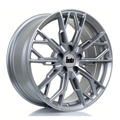 BOLA FLS 19" 8,5J ET15-50 + 9,5J ET6-50 5x100-5x130 Crystal Silver