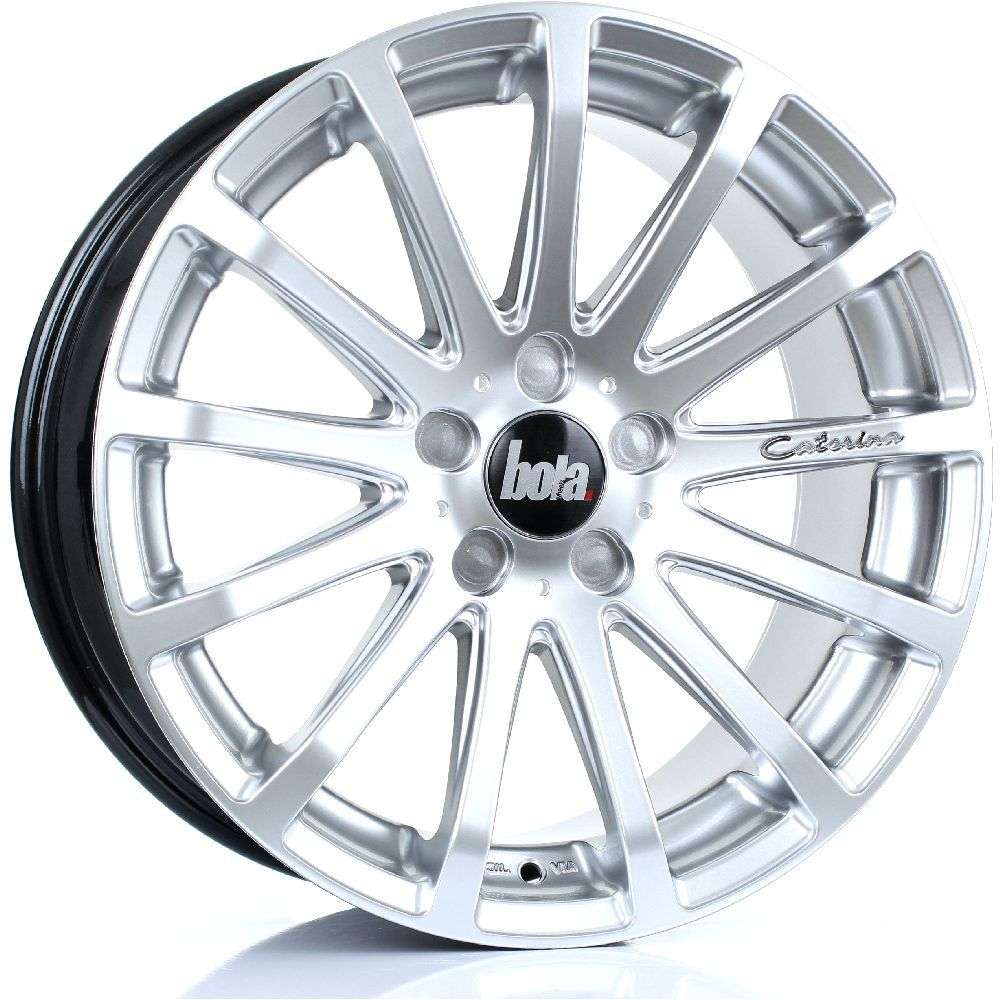 BOLA XTR 20" 8,5J ET20-ET45 + 9,5J ET20-ET45 5x98-5x130 Hyper Silver