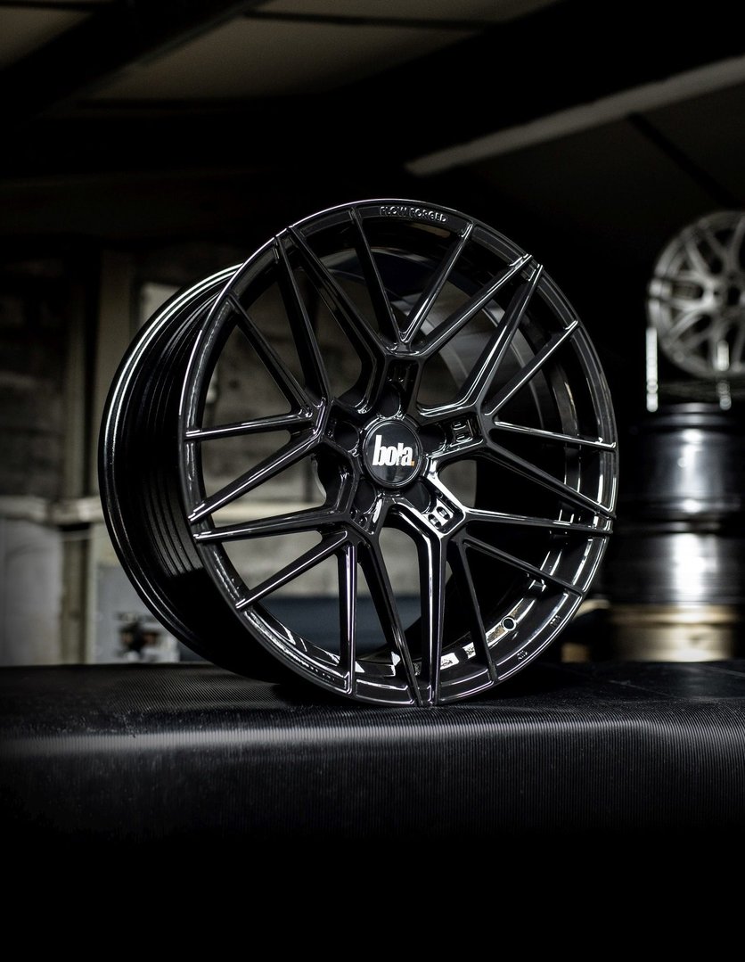 BOLA FLZ 20" 9,5J ET25-50 + 10,5J ET25-50 5x100-5x130 Matt Black - obrazek 4