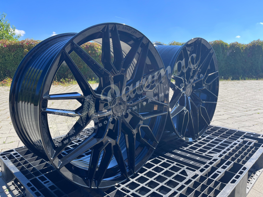 Concaver CVR6 21" 9,5J ET37 + 10,5J ET43 5x112 Platinum Black - obrazek 4