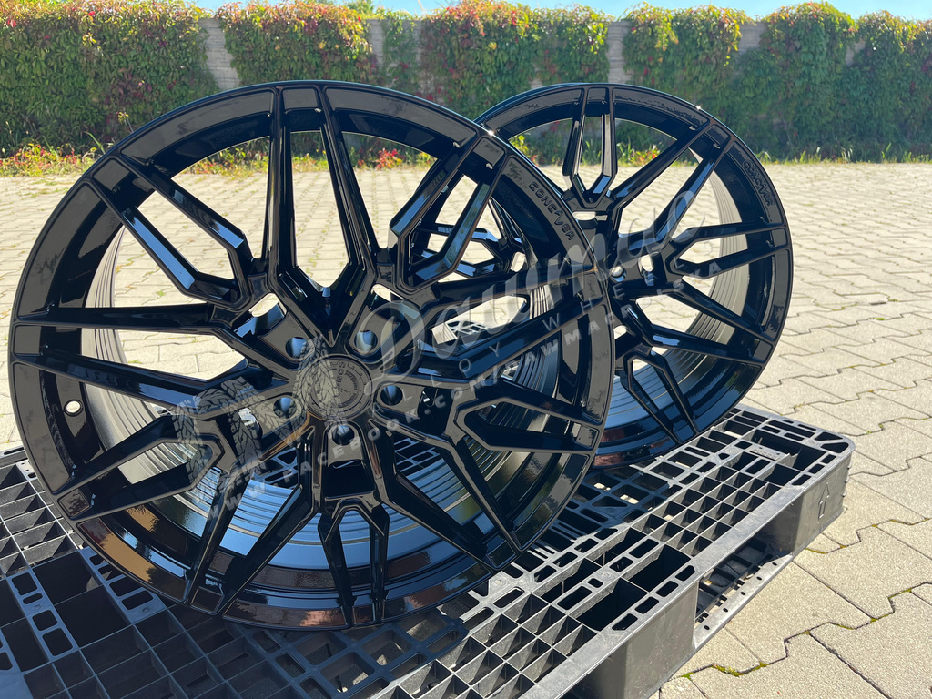 Concaver CVR6 21" 9,5J ET37 + 10,5J ET43 5x112 Platinum Black - obrazek 6