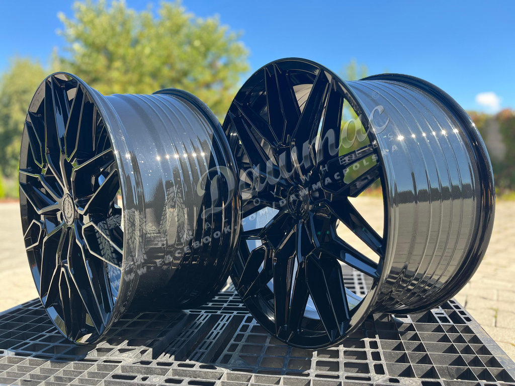 Concaver CVR6 21" 9,5J ET37 + 10,5J ET43 5x112 Platinum Black - obrazek 7