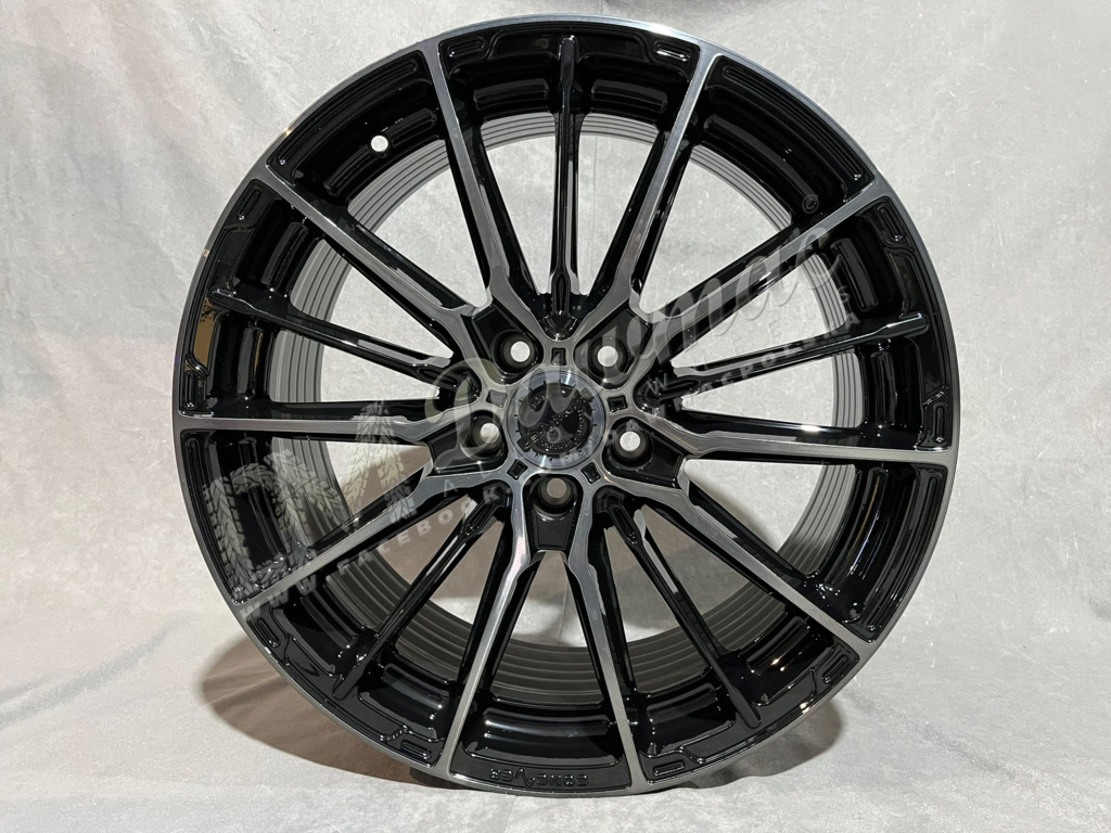 Concaver CVR7 19" 8,5J ET45 5x112 Double Tinted Black - obrazek 2