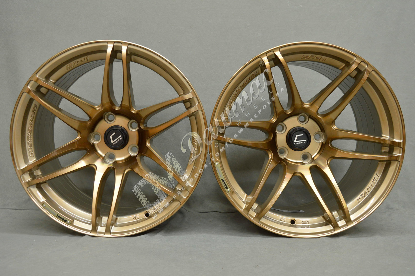 Cosmis MR2 18" 9,5J ET15 + 10,5J ET20 5x114,3 Hyper Bronze - obrazek 2