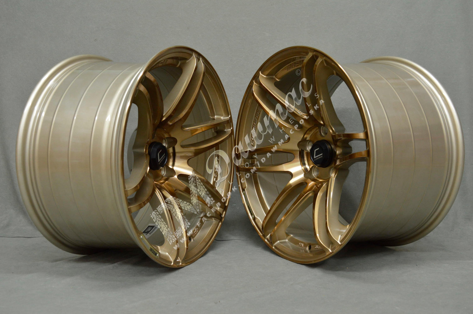 Cosmis MR2 18" 9,5J ET15 + 10,5J ET20 5x114,3 Hyper Bronze - obrazek 3