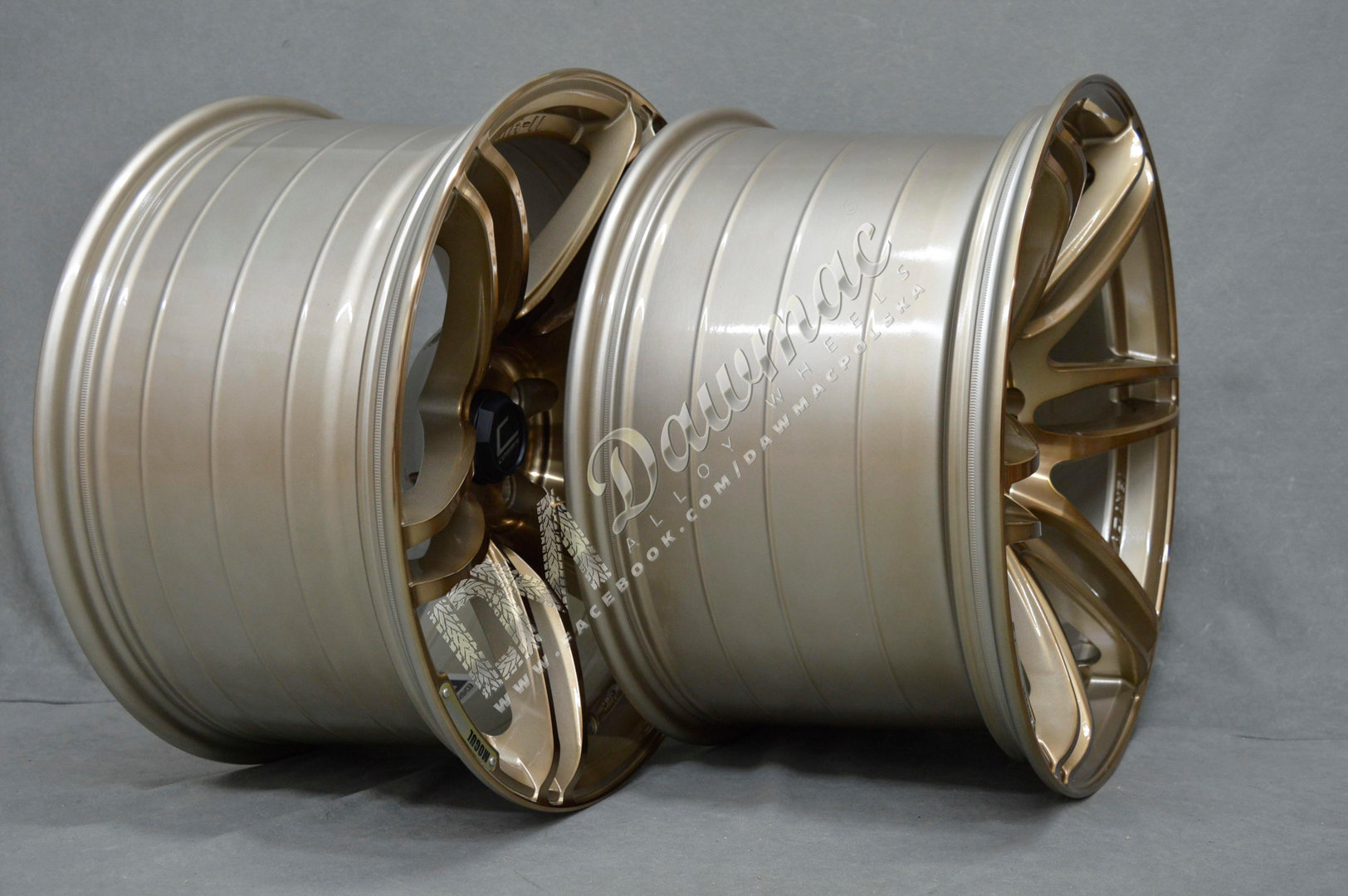 Cosmis MR2 18" 9,5J ET15 + 10,5J ET20 5x114,3 Hyper Bronze - obrazek 4