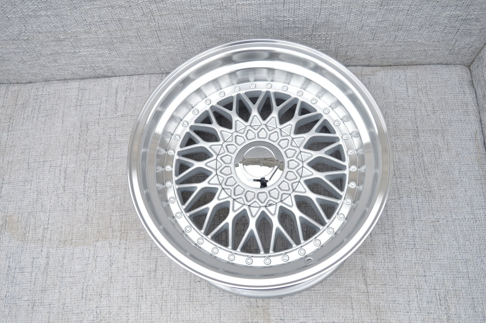 DARE RS 16" 9J ET20 5x114,3 / 5x120 Silver Machine Lip - obrazek 6