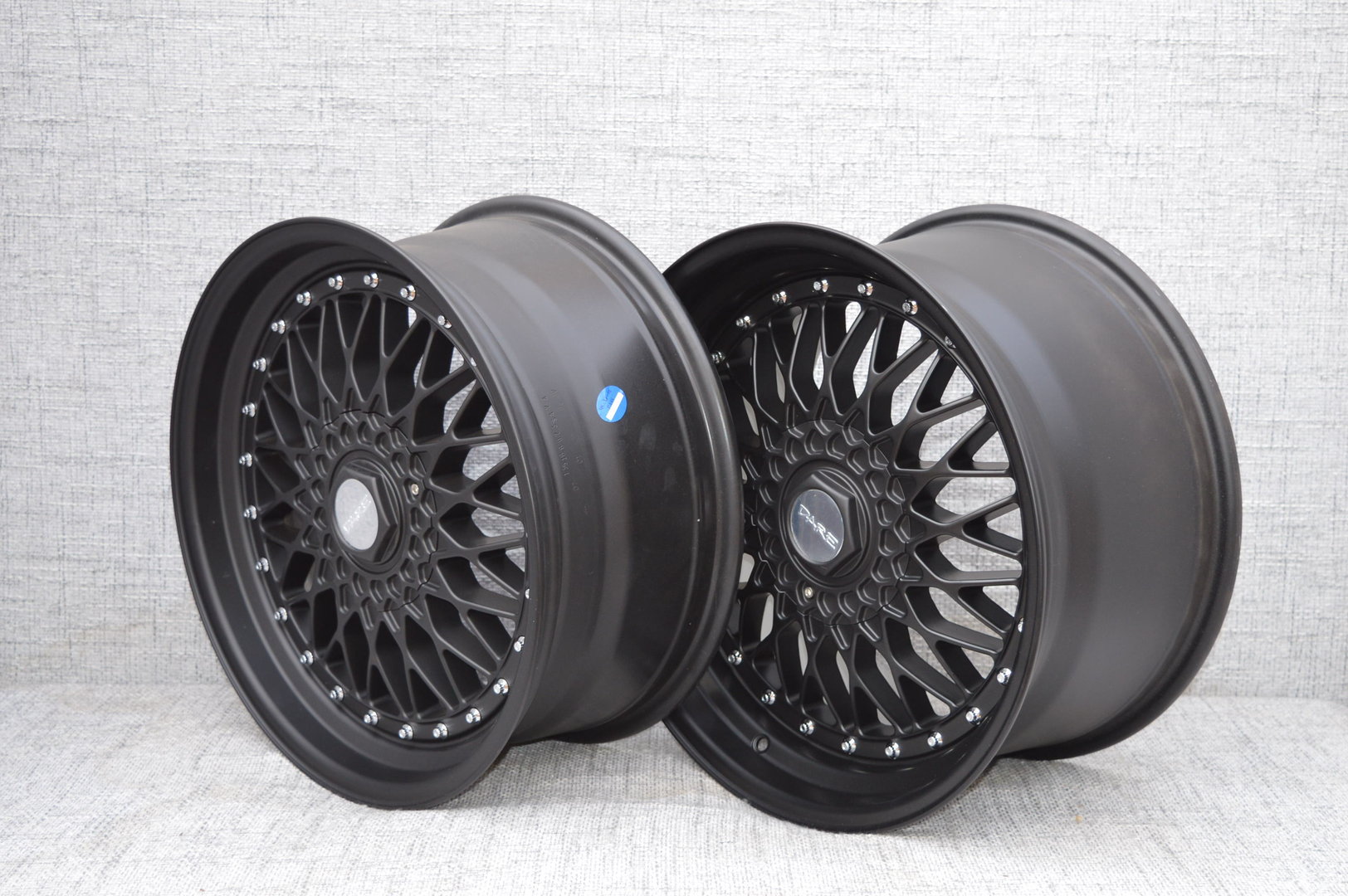 DARE RS 18" 8J ET42 + 9,5J ET45 5x100/5x112 Matt Black - obrazek 5