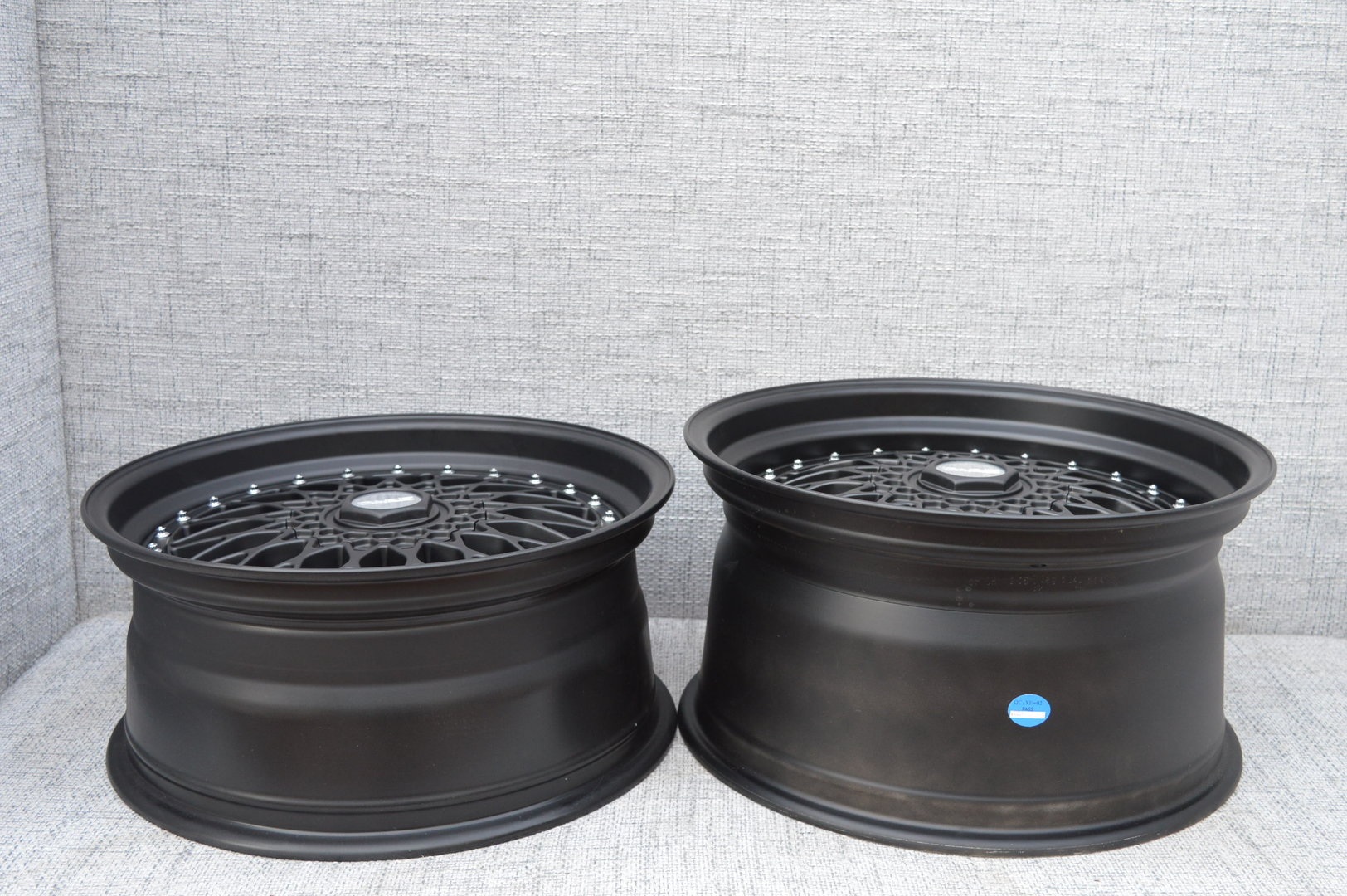 DARE RS 18" 8J ET42 + 9,5J ET45 5x100/5x112 Matt Black - obrazek 6