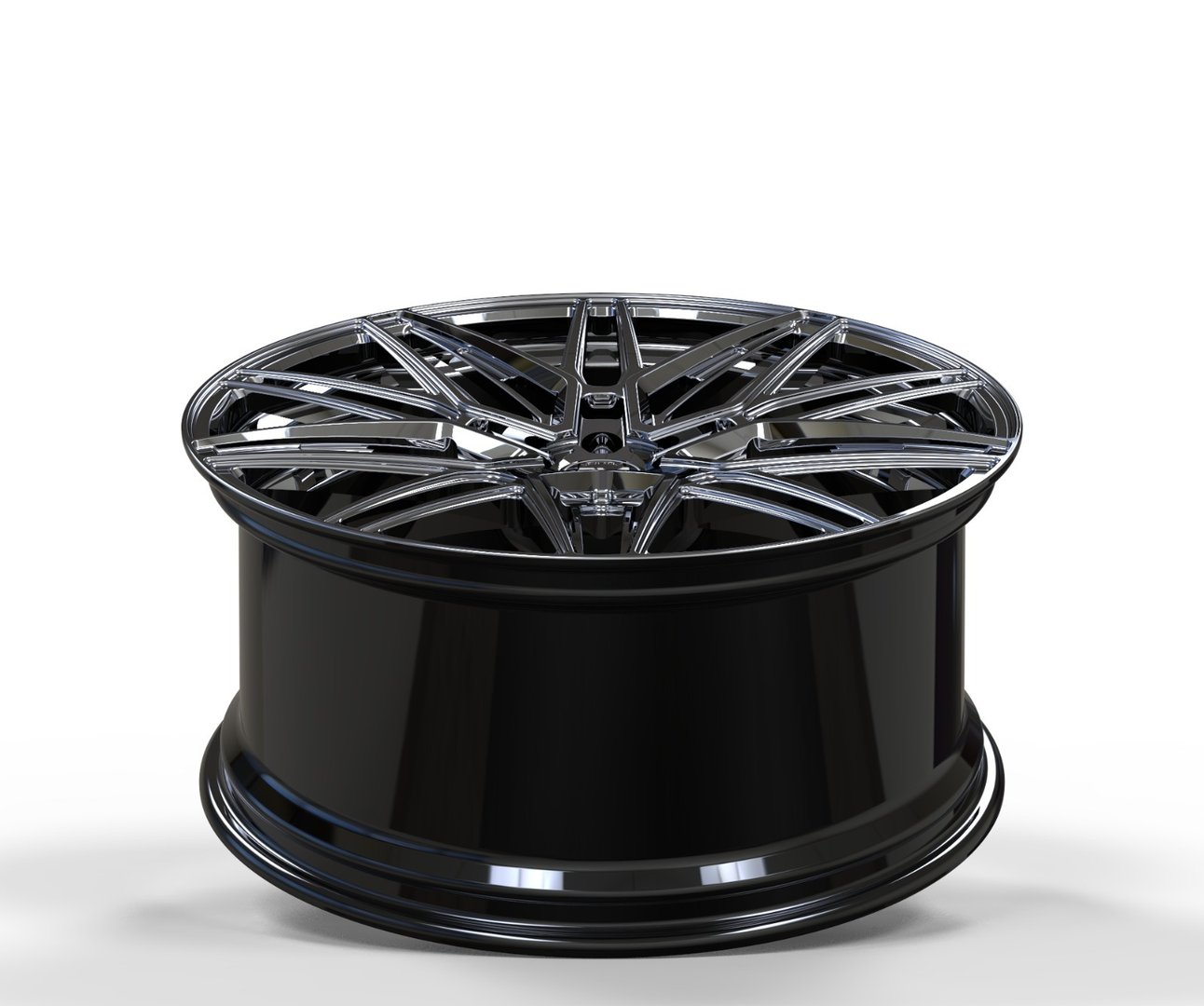 DAWMAC Forged 240478 23" 9,5J ET32 + 10,5J ET43 5x112 Hyper Black - obrazek 3