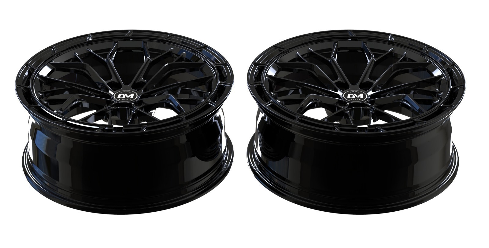 DAWMAC Forged 240480 20" 8J ET18 5x112 Satin Black - obrazek 4