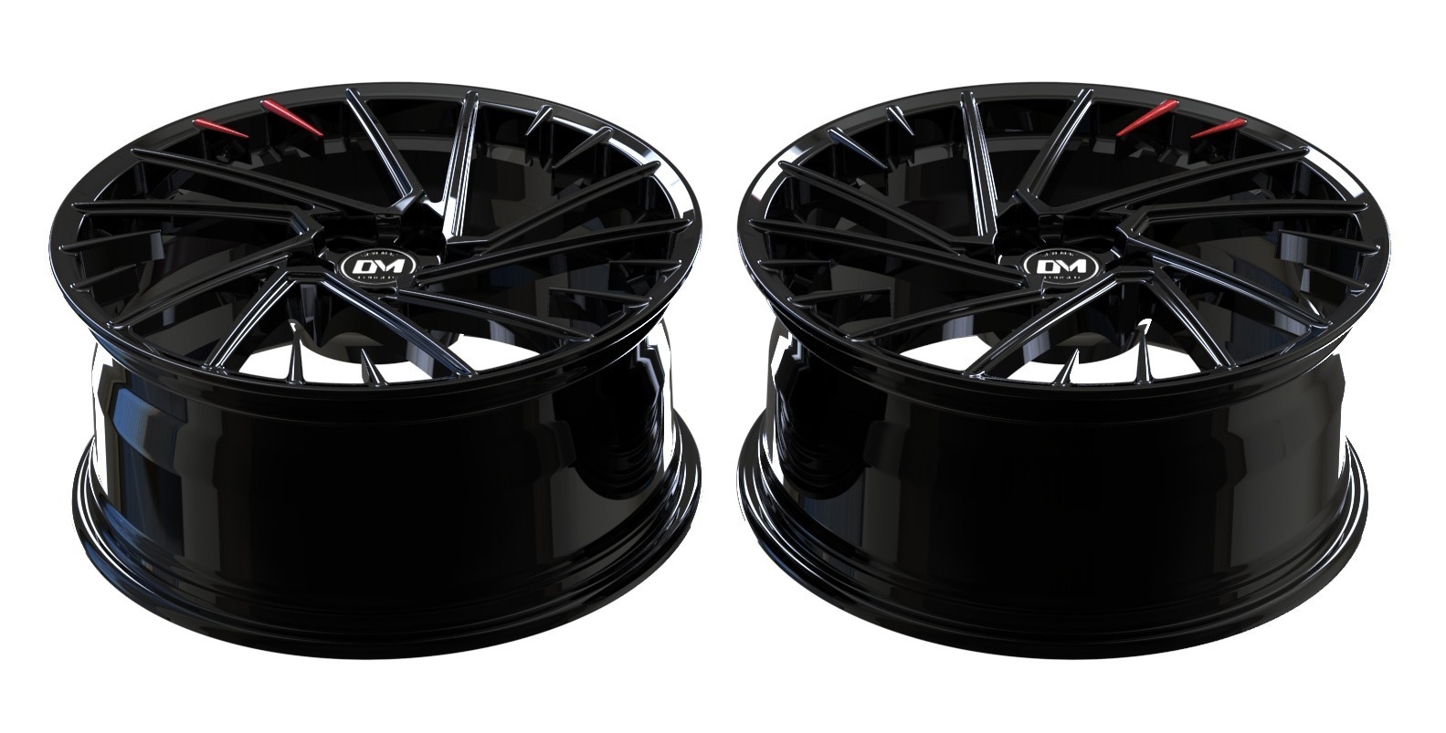 DAWMAC Forged 240481 19" 8,5J ET35 5x112 Satin Black - obrazek 3