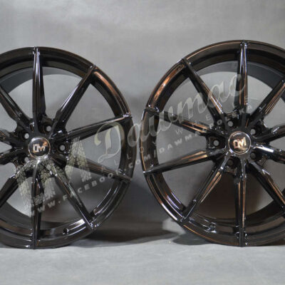 DM01X 19" 8,5J ET35 + 9,5J ET38 5x120 Black