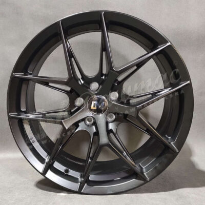 DM02 18" 8J ET38 5x108 Satin Black