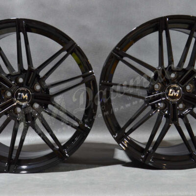 DM06 19" 8,5J ET35 + 9,5J ET40 5x120 Black