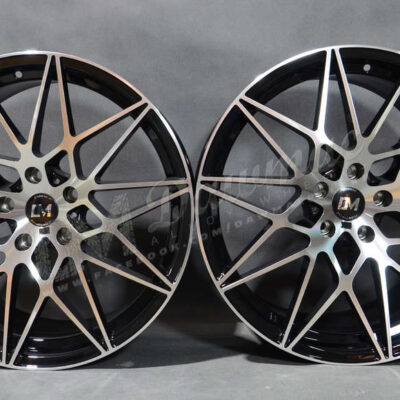 DM10 19" 8,5J ET30 + 9,5J ET38 5x112 BMF