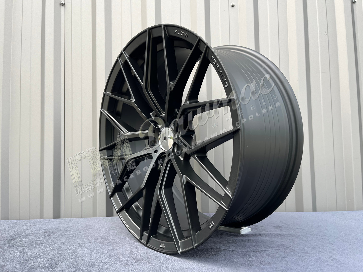 DM24 19" 9,5J ET38 5x114,3 Matte Black - obrazek 4