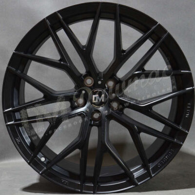 DM24 20" 9J ET30 5x120 Flat Black
