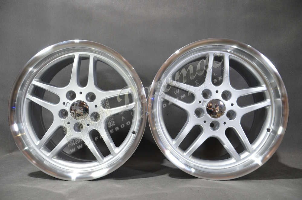 DMC06 17" 8J ET18 + 9J ET25 5x120 Sliver Machine Lip