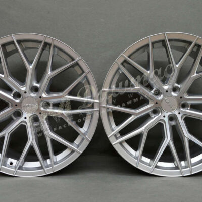 Arceo Valencia 19" 8,5J ET35 + 9,5J ET40 5x112 Silver Diamond