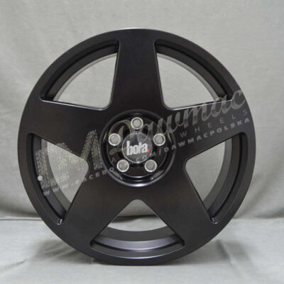 BOLA B10 17" 7,5J ET40-45 5x98-5x120 Matt Black
