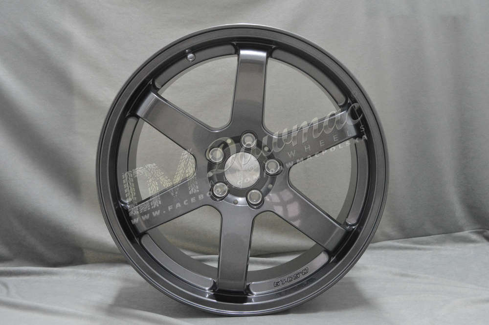 BOLA B1 19" 8,5J ET30-45 + 10J ET25-45 5x98-5x130 Gloss Gunmetal