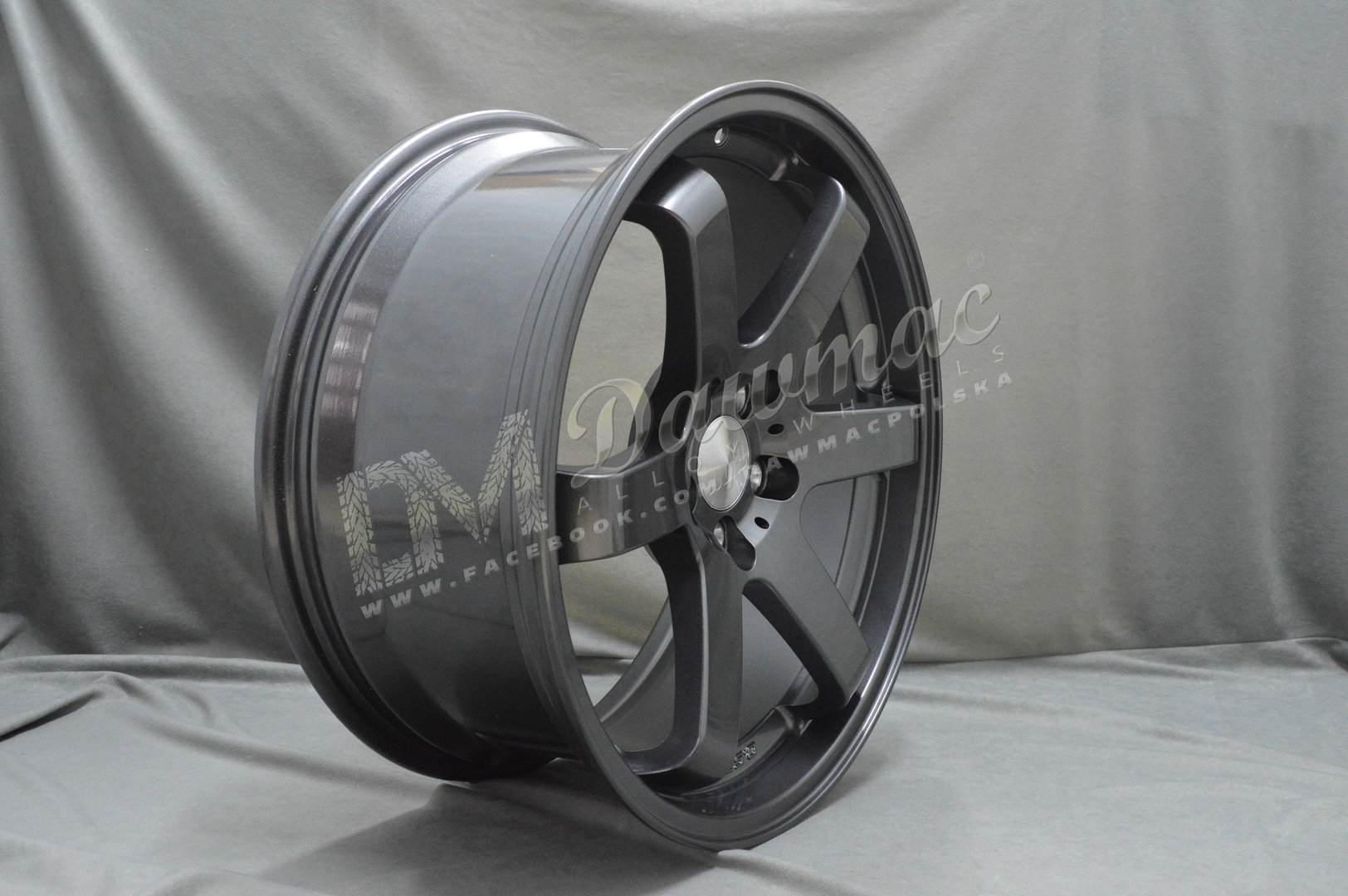 BOLA B1 19" 8,5J ET30-45 + 10J ET25-45 5x98-5x130 Gloss Gunmetal - obrazek 4