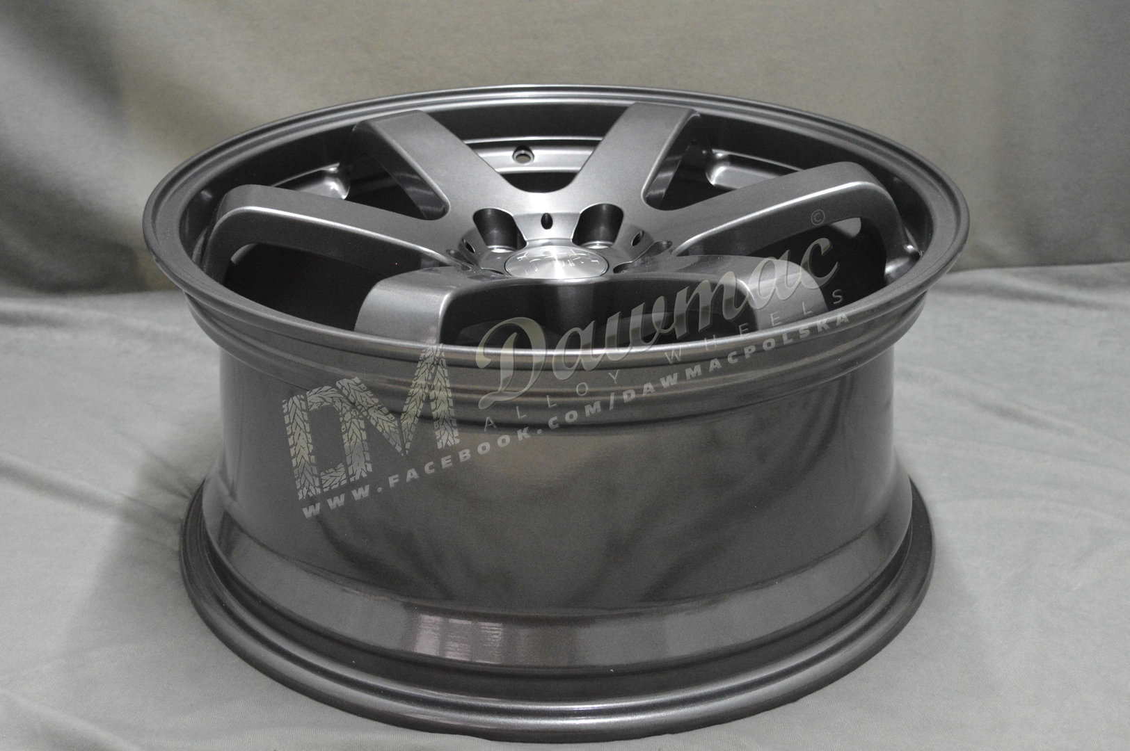 BOLA B1 19" 8,5J ET30-45 + 10J ET25-45 5x98-5x130 Gloss Gunmetal - obrazek 7