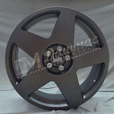 BOLA B10 18" 8J ET30-45 5x98-5x120 Matt Gunmetal